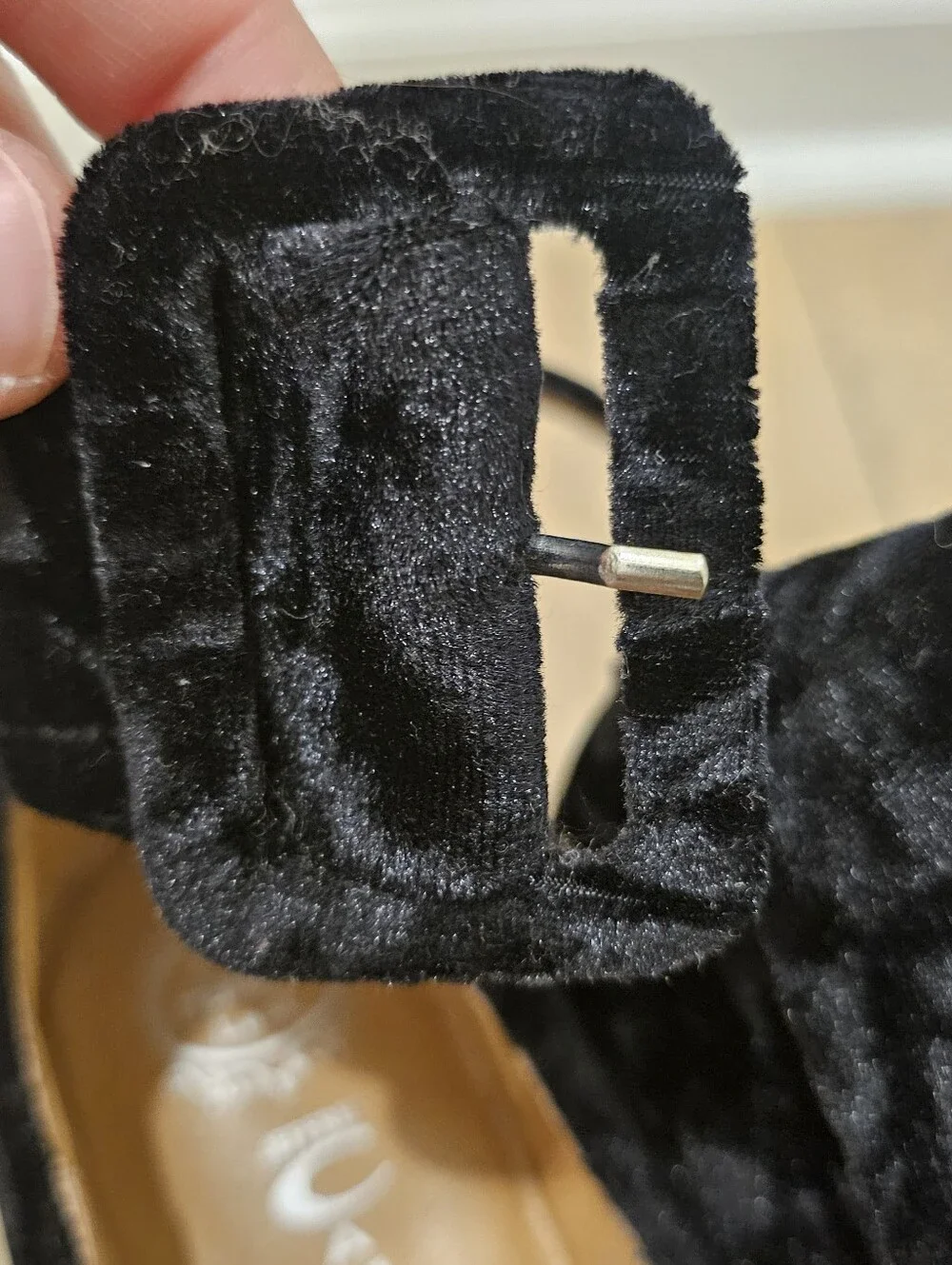 Jeffrey Campbell Pointe Platform - 8.5 - Black Velvet - Indie Sleeze/Balletcore